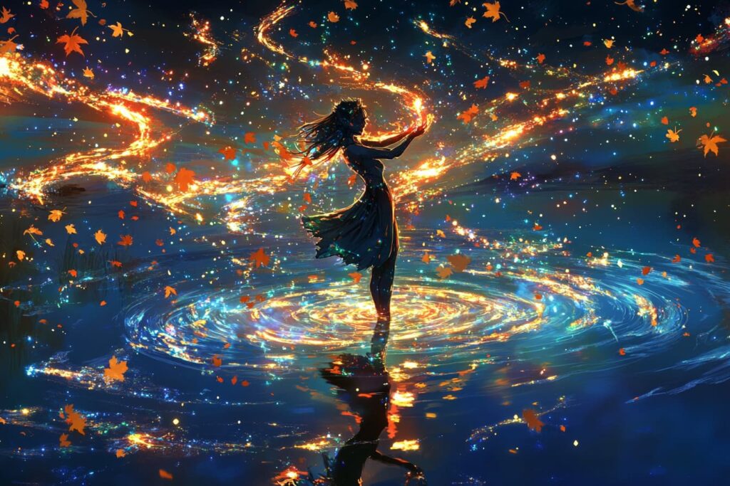 Moonlit Ballet of the Enchanted Forest