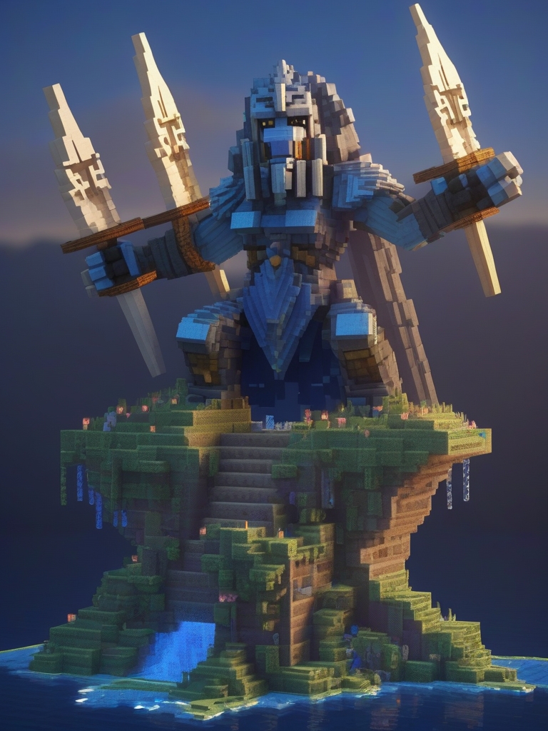 The Guardian of the Sapphire Depths