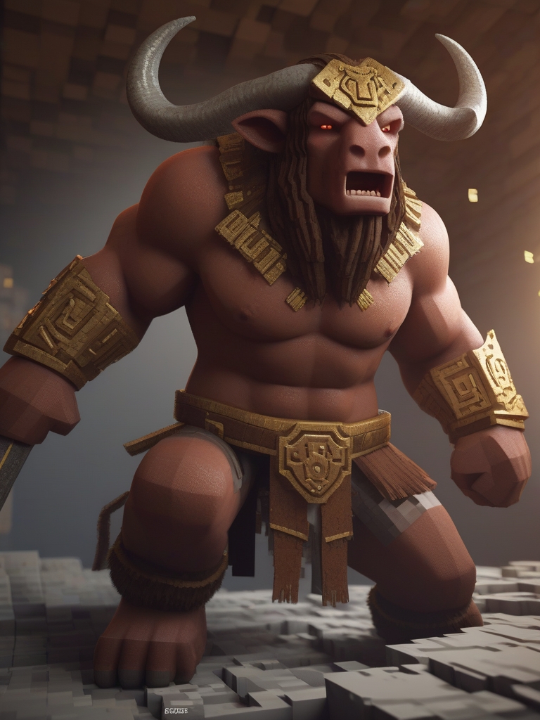 The Guardian of the Relic: A Minotaur Warrior's Tale