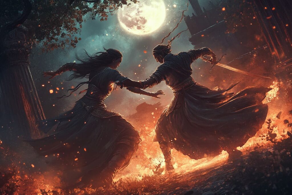 The Final Dance in the Moonlit Clearing