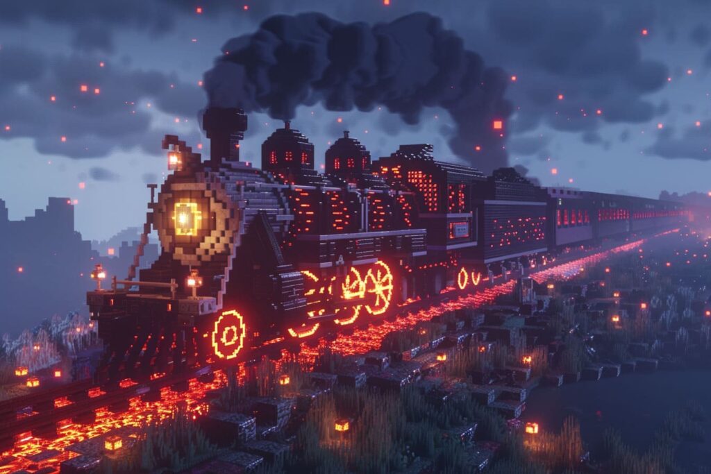 train from the infernal abyss